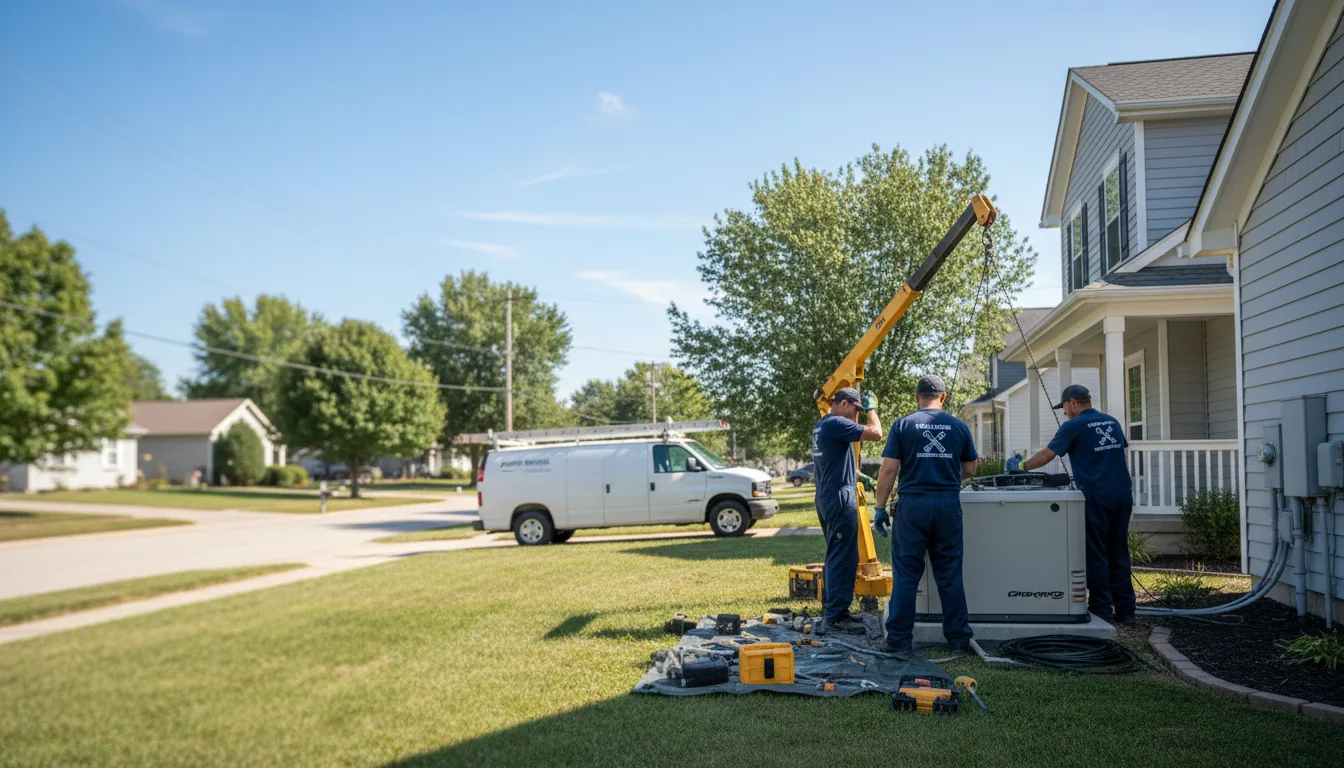 Generator Installation in Bardwell, TX near me